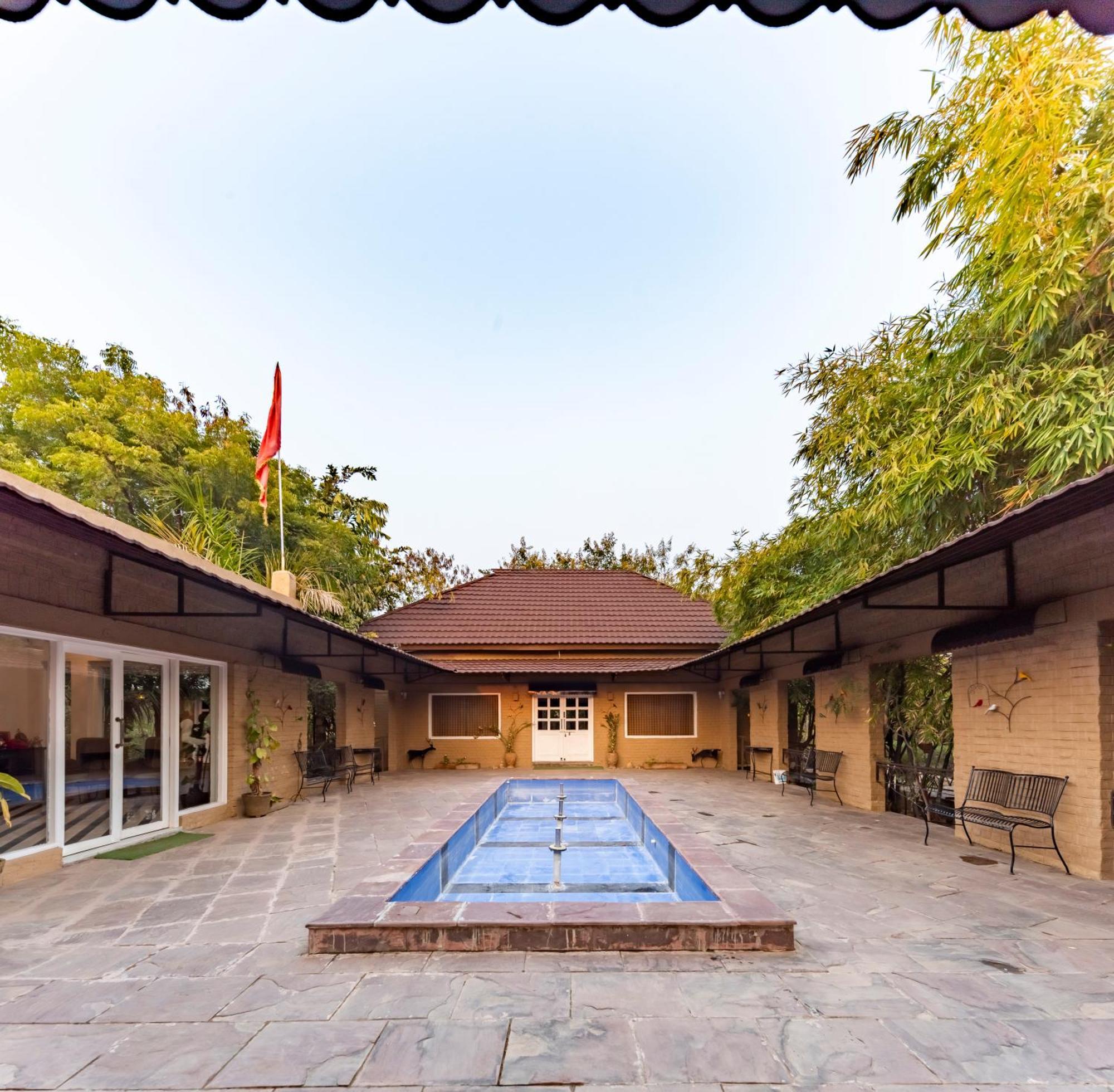 Vanaashrya Resort And Spa Sariska Tehla Exterior foto