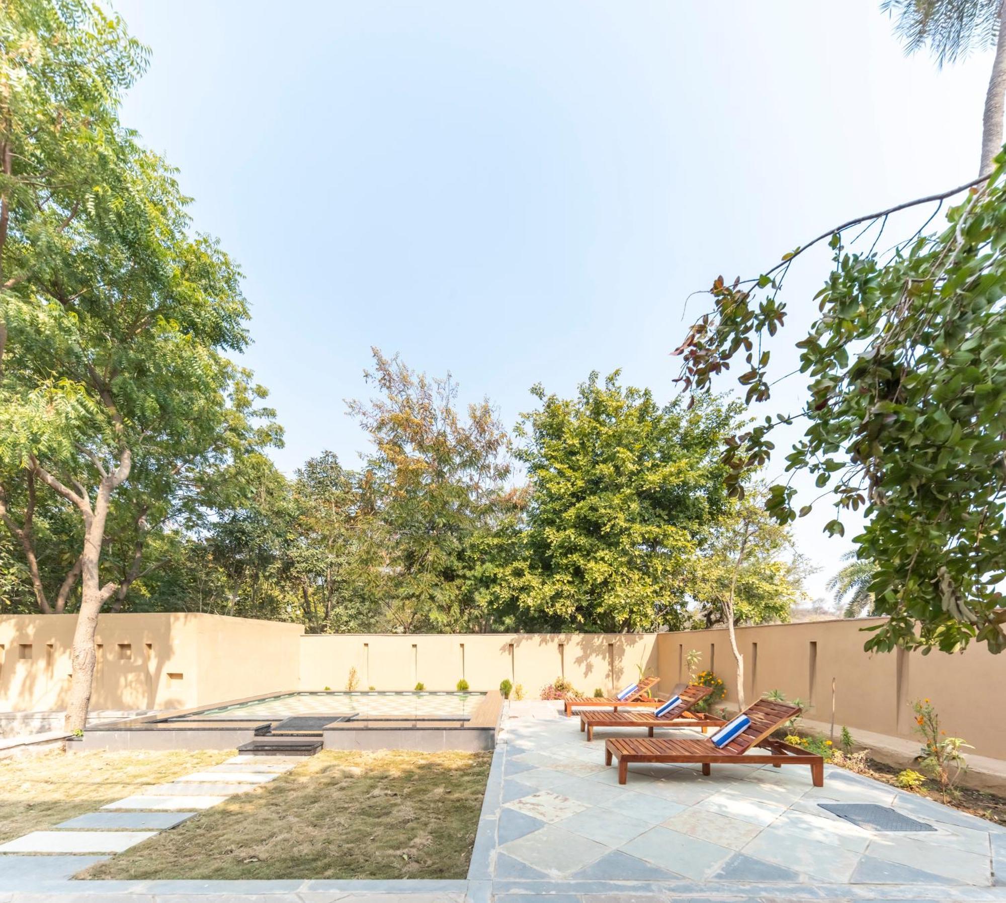 Vanaashrya Resort And Spa Sariska Tehla Exterior foto