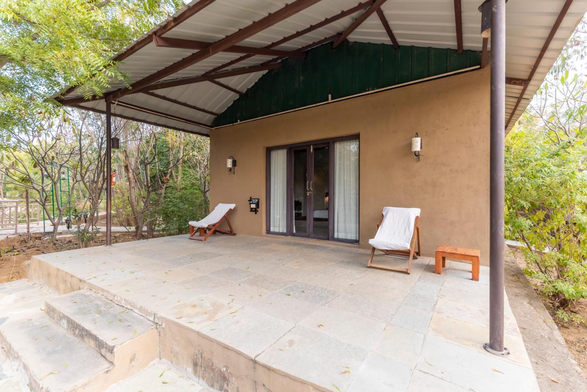 Vanaashrya Resort And Spa Sariska Tehla Exterior foto